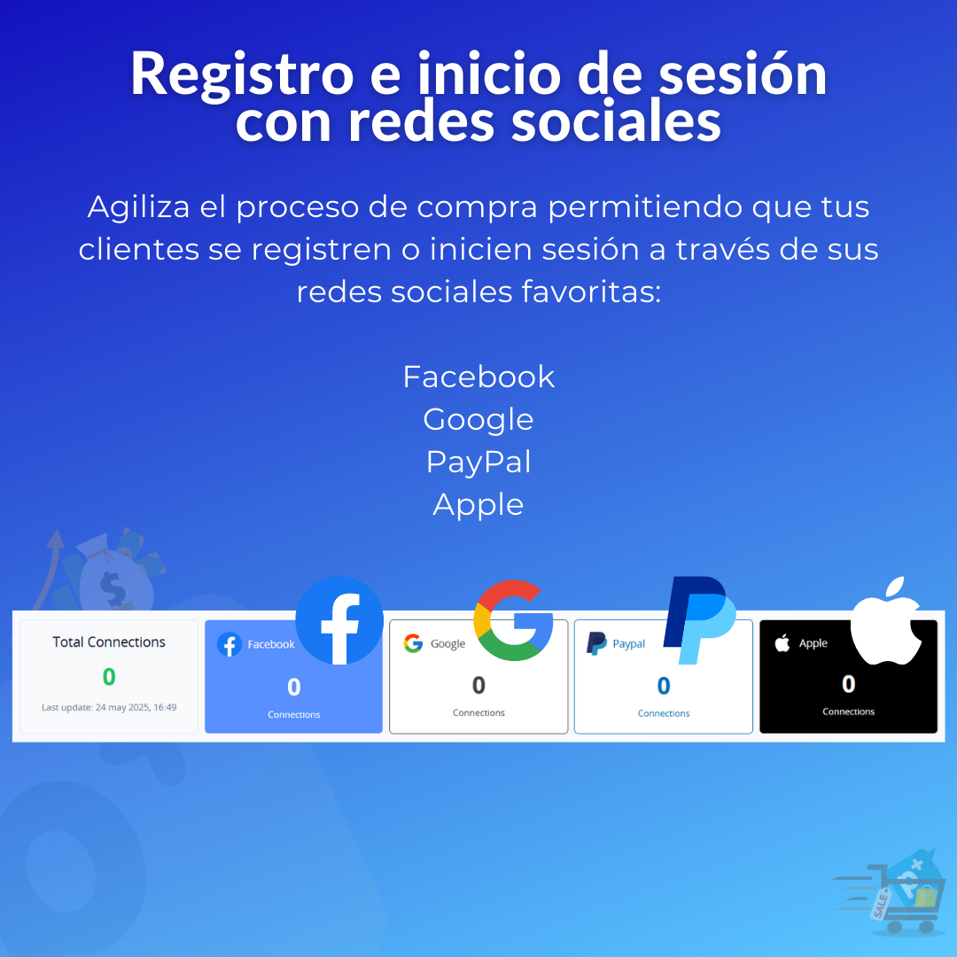 Registration with social networks